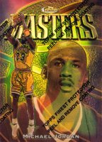 1997 Finest #154 Michael Jordan Refractor w/Coating Basketball Card