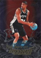 1999 Fleer Force Mission Accomplished #4MA Tim Duncan Basketball Card