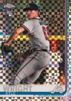 2019 Topps Chrome #120 Kyle Wright X-Fractor Baseball Card