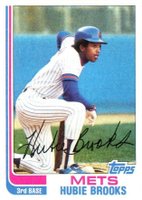 1982 Topps #494 Hubie Brooks Baseball Card