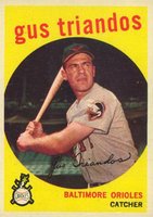 1959 Topps #330 Gus Triandos Baseball Card