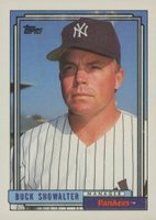 1992 Topps #201 Buck Showalter Baseball Card
