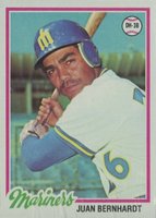 1978 Topps #698 Juan Bernhardt Baseball Card