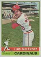 1976 Topps #399 Luis Melendez Baseball Card