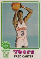 1973 Topps #111 Fred Carter Basketball Card