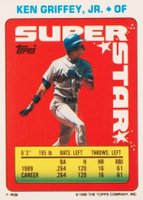 1990 Topps Stickercard #49 Ken Griffey Jr. Doran-15/Guillen-298 Baseball Card