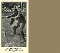 1916 Sporting News #70 Hank Gowdy Baseball Card