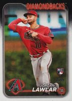 2024 Topps #451 Jordan Lawlar Baseball Card