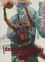 1996 Skybox Premium #276 Dennis Rodman Rubies Basketball Card