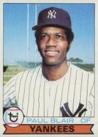 1979 Topps #582 Paul Blair Baseball Card