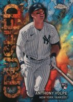 2023 Topps Chrome Update Crushed #C7 Anthony Volpe Baseball Card