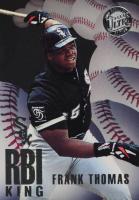 1996 Ultra R.B.I. Kings #9 Frank Thomas Gold Medallion Baseball Card