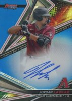 2022 Bowman's Best Best of 2022 Autographs #B22JLA Jordan Lawlar Blue Refractor Baseball Card