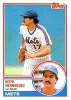 1983 Topps Traded #43T Keith Hernandez Baseball Card