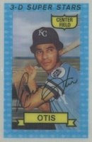 1974 Kellogg's Kelloggs #17 Amos Otis Baseball Card