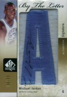 2011 SP Authentic By the Letter Autographs #BL-MJ Michael Jordan A Basketball Card