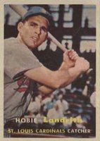 1957 Topps #182 Hobie Landrith Baseball Card