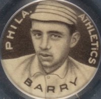 1910 Sweet Caporal Pins # Jack Barry Baseball Card