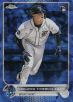 2022 Topps Chrome Update Sapphire Edition #20 Spencer Torkelson Baseball Card