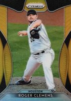 2019 Panini Prizm #248 Roger Clemens Gold Prizm Baseball Card