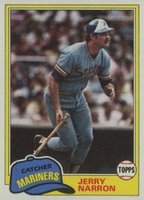 1981 Topps #637 Jerry Narron Baseball Card