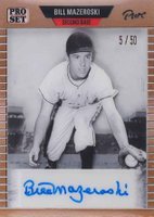 2023 Leaf Pro Set Pure 1989 Autographs #89BM1 Bill Mazeroski Bronze Spectrum Baseball Card