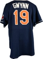 1980 Hall of Fame Player Game Used  # Tony Gwynn Jersey Baseball Card