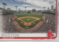 2019 Topps Mini #160 Boston Red Sox Baseball Card