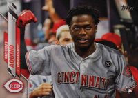 2020 Topps #20 Aristides Aquino SP Baseball Card