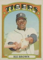1972 O-Pee-Chee #284 Ike Brown Baseball Card