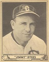 1940 Play Ball #187 Jimmy Dykes Baseball Card