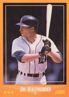 1988 Score Glossy #571 Jim Walewander Baseball Card