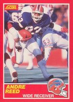 1989 Score #152 Andre Reed Football Card