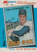 1982 K-Mart 20th Anniversary #11 Carl Yastrzemski Baseball Card