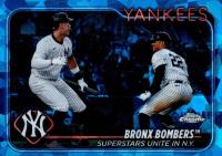 2024 Topps Chrome Sapphire Update Series #181 Aaron Judge/Juan Soto Baseball Card