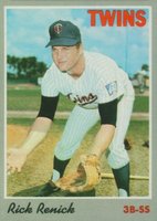 1970 Topps #93 Rick Renick Baseball Card
