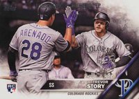 2016 Topps Update #US150 Trevor Story Baseball Card