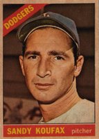 1966 Venezuela Topps #100 Sandy Koufax Baseball Card