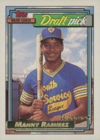 1992 Topps Gold #156 Manny Ramirez Winner Baseball Card