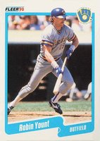 1990 Fleer #340 Robin Yount Baseball Card
