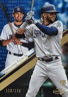 2019 Topps Gold Label #100 Fernando Tatis Jr. Class 1-Blue Baseball Card