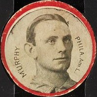 1912 Colgan's Chips Red Border # Danny Murphy Baseball Card