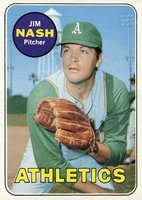 1969 Topps #546 Jim Nash Baseball Card