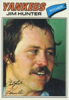 1977 Topps #280 Jim Hunter Baseball Card