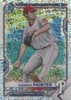 2021 Bowman Draft #BDC10 Andrew Painter Chrome-Sparkle Refractor Baseball Card