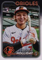 2024 Topps #697 Jackson Holliday SP-Fun Face Baseball Card