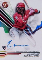 2024 Topps Pristine Pristine Autographs #PAEDE Elly de La Cruz Baseball Card