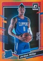 2023 Panini Donruss Optic #250 Jordan Miller Orange Basketball Card