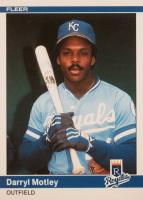 1984 Fleer Update #U-81 Darryl Motley Baseball Card