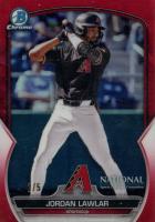 2023 Bowman Chrome National #27 Jordan Lawlar Red Baseball Card